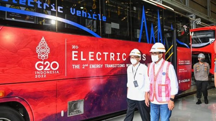 Bus Listrik Merah Putih INKA