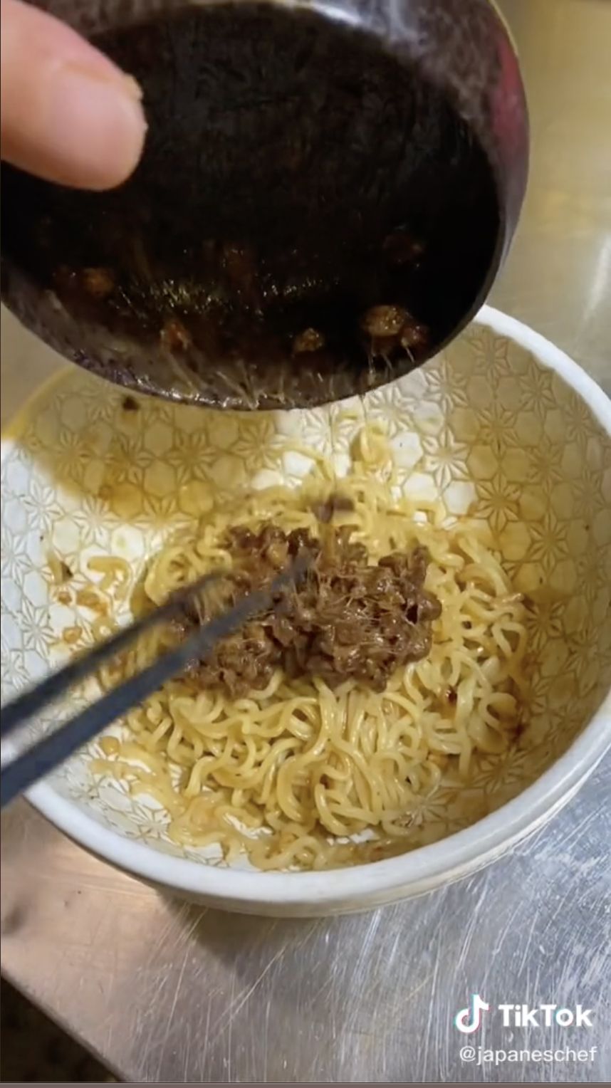 Chef Jepang bagikan resep Natto Indomie