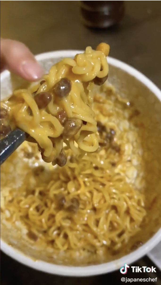 Chef Jepang bagikan resep natto Indomie