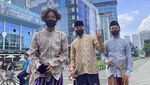 Potret Outfit Beda 4 Cowok Gen Halilintar di Sudirman Bareng Bocah Citayam Cs