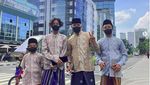 Potret Outfit Beda 4 Cowok Gen Halilintar di Sudirman Bareng Bocah Citayam Cs