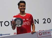 Hajar Wakil Jepang, Ginting Juara Singapore Open 2022