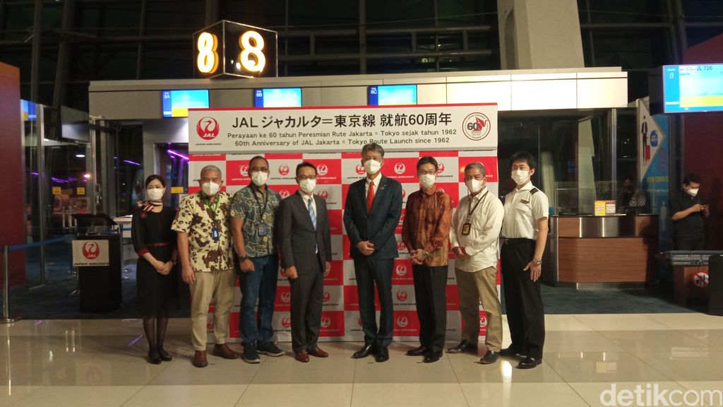 Japan Airlines rayakan HUT ke-60 rute Jakarta-Tokyo