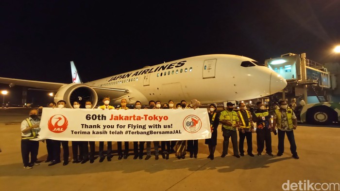 Japan Airlines rayakan HUT ke-60 rute Jakarta-Tokyo