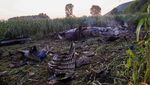 Jatuh di Yunani, Pesawat Kargo Ukraina Hancur Berkeping-keping