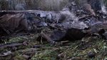 Jatuh di Yunani, Pesawat Kargo Ukraina Hancur Berkeping-keping