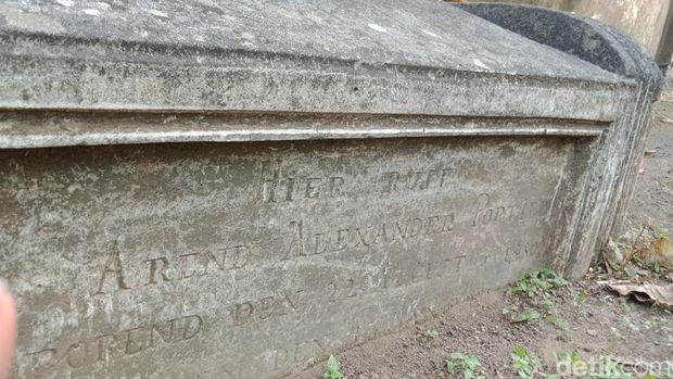 Makam orang Belanda di Ceper, Klaten, Minggu (17/7/2022).