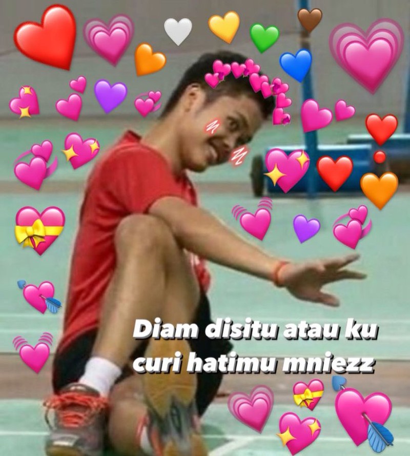 Meme Ginting Banting Raket usai juara Singapore Open 2022