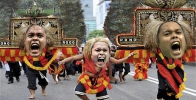 Meme Ginting Banting Raket usai juara Singapore Open 2022