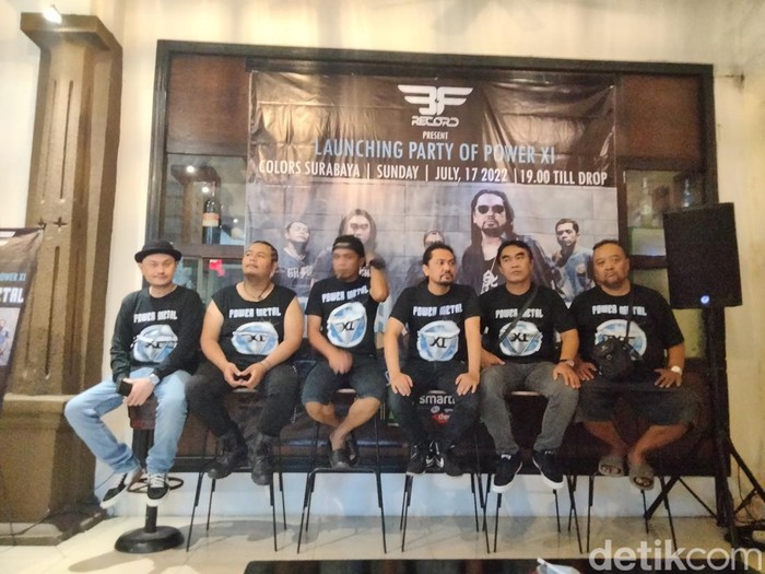 Power Metal luncurkan album baru untuk bangkitkan kejayaan rock di Surabaya