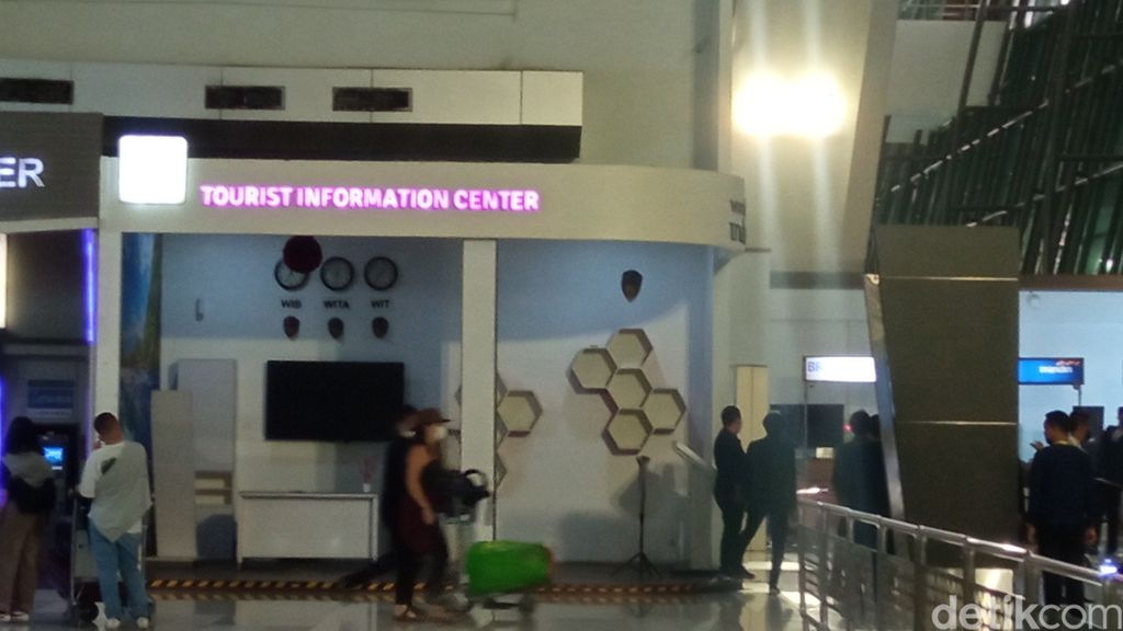 Pusat informasi turis di Terminal 3 Bandara Soekarno-Hatta