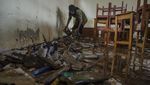Sekolah Ini Terdampak Banjir Bandang di Garut