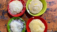 Begini penampilan serabi dengan aneka topping. Harganya mulai dari Rp 13.000-an per buah. Foto: detikFood/Yenny Mustika Sari