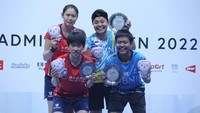 Apri/Fadia juara usai menumbangkan unggulan kelima Zhang Shu Xian/Zheng Yu. Foto: dok. PBSI