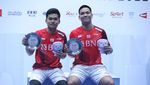 Foto: 3 Wakil Merah Putih Juara Singapore Open 2022