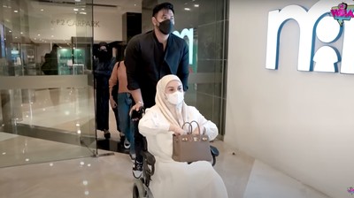 8 Foto Irish Bella Beli Perlengkapan Bayi Rp 90 Juta, Ammar Zoni Takjub