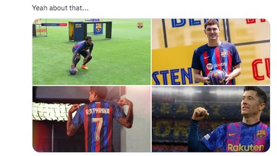 Meme Barcelona Foya-foya di Tengah Isu Bangkrut