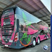 Melihat Bus Double Decker Milik PO Kencana, Fasilitasnya Wow!