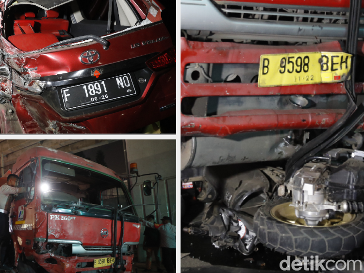 Deretan Kendaraan yang Terlibat Kecelakaan Maut Truk Pertamina