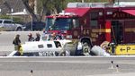 Foto-foto 2 Pesawat Tabrakan di Las Vegas yang Tewaskan 4 Orang