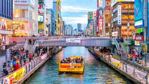 Kehidupan Malam Osaka, Satu-satunya Kota Layak Huni di Asia 2025