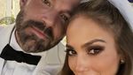 Potret Bahagia Jennifer Lopez-Ben Affleck Setelah Resmi Nikah