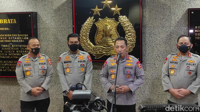 Kapolri Jenderal Listyo Sigit Prabowo (Azhar Bagas Ramadhan/detikcom)