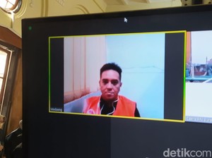 Bechi Terdakwa Pencabulan Santri Hadiri Sidang Secara Online dari Rutan
