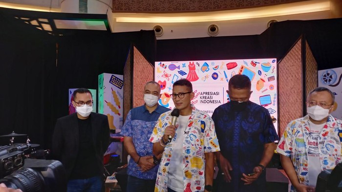 Menparekraf Sandiaga Uno (Khairul-detikcom)