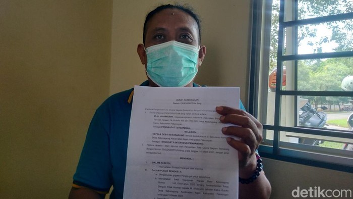 Muh Khaerudin, Kadus di Pekalongan yang dipecat hingga akhirnya menang gugatan, Senin (18/7/2022).
