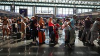 Pembatalan penerbangan ini imbas pemogokan kerja selama empat jam yang dilakukan para karyawan maskapai.  