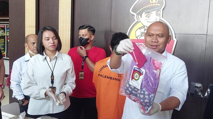 Ayah di Palembang tega perkosa anaknya sendiri berulang jali dengan ancaman pembunuhan sejak 2021. (Foto. Prima Syahbana)