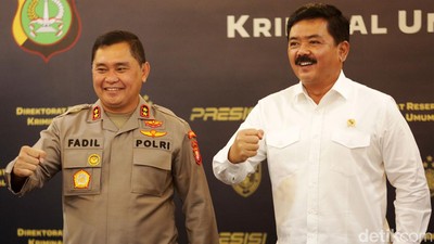 Momen Menteri ATR dan Kapolda Metro Jaya Ungkap Kasus Mafia Tanah
