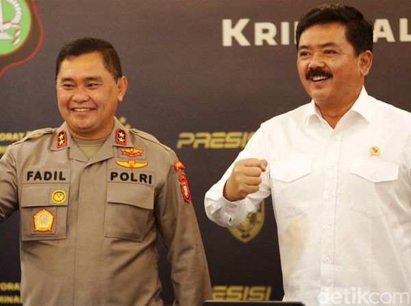 Momen Menteri ATR dan Kapolda Metro Jaya Ungkap Kasus Mafia Tanah