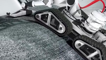 Penggambaran konstruksi kubah oleh robot 3 Dimensi. Foto: ESA  