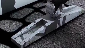 Material yang dipakai robot ini adalah regolith atau batu Bulan untuk melakukan konstruksi. Foto: ESA