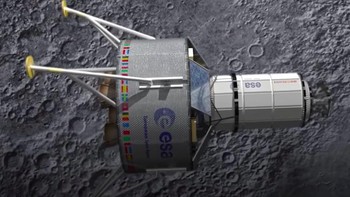 Bekerja sama dengan perusahaan arsitektur Foster + Partners, ESA pernah mempelajari kemungkinan membangun tempat tinggal di Bulan dengan bantuan printer 3 dimensi. Foto: ESA