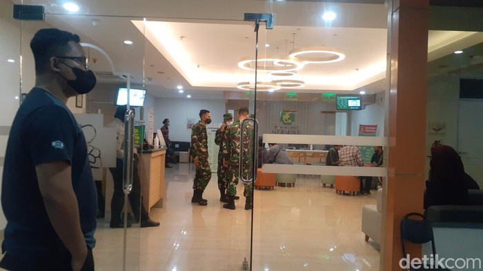 Situasi di RS Hermina Banyumanik, Senin (18/7/2022).