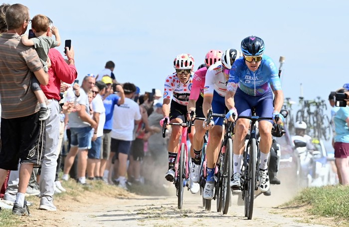 COPENHAGEN, DENMARK - JULY 01: Stake Laengen Vegard of Norway and UAE Team Emirates sprints during the 109th Tour de France 2022, Stage 1 a 13,2km individual time trial stage from Copenhagen to Copenhagen / ITT / #TDF2022 / #WorldTour / on July 01, 2022 in Copenhagen, Denmark. (Photo by Tim de Waele/Getty Images)