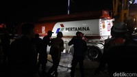 Kakorlantas Polri Irjen Firman Shantyabudi mengatakan informasi awal yang didapatkannya kecelakaan maut itu diduga akibat rem blong. Namun, pihak kepolisian masih akan melakukan penyelidikan lebih lanjut.
