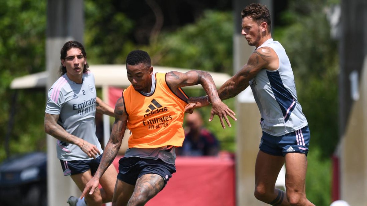 Gabriel Jesus jadi andalan baru Arsenal di lini depan. (Foto: Arsenal FC via Getty Images/Stuart MacFarlane)