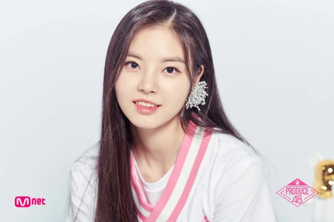 Dalam kompetisi Produce 48, Hong Yeji harus puas berada di ranking 78 dan tereliminasi setelah tampil sebanyak 5 episode. Foto: Dok. Mnet