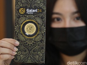 Harga Emas Hari Ini Runtuh, Ini Rinciannya dari 1 Gram hingga 1 Kg