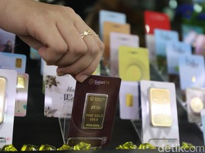 Harga Emas Per 21 Maret Turun Rp 1.000/Gram, Ini Rinciannya!