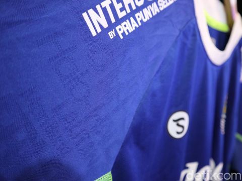 Jersey anyar Persib Bandung.