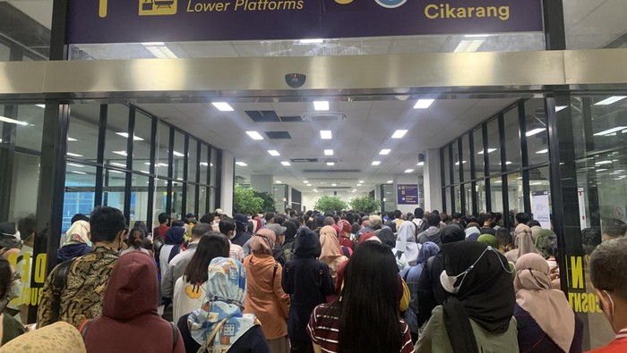 Kondisi Stasiun Manggarai, Jakarta, Selasa (19/7/2022).