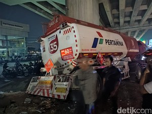 Sopir-Kernet Truk Pertamina Jadi Tersangka Kecelakaan Maut di Cibubur