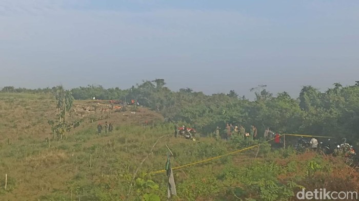 lokasi pesawat jatuh di blora