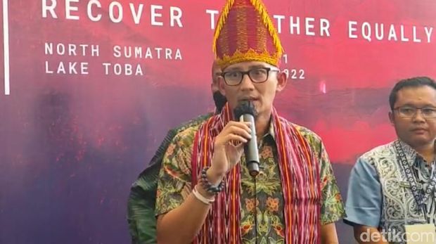 Menparekraf Sandiaga Uno.