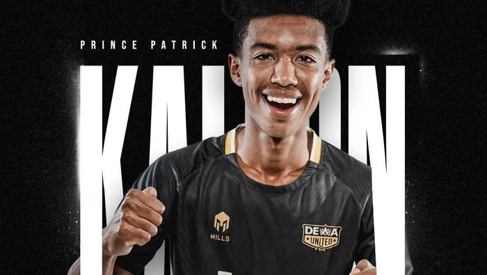 Dewa United meresmikan Patrick Kallon yang dipinjam dari PSM Makassar